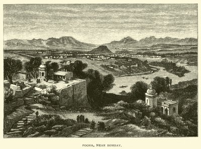 Poona, cerca de Bombay de American School