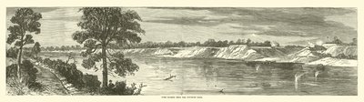Port Hudson desde la orilla opuesta, mayo 1863 de American School