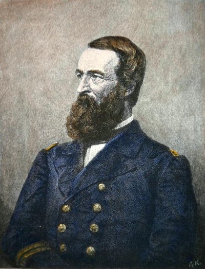 Retrato de David Dixon Porter (1813-91), Almirante de la Marina Federal de American School