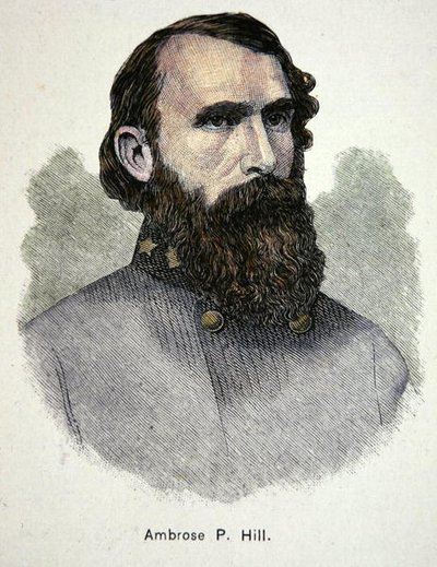 Retrato del General Ambrose P. Hill de American School
