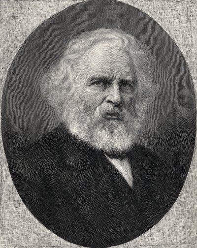 Retrato de Henry Wadsworth Longfellow, de 