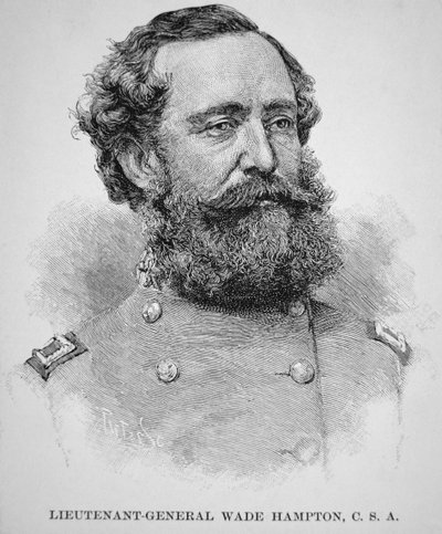 Retrato del Teniente General Wade Hampton de American School