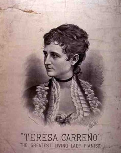 Retrato de Maria Teresa Carreño de American School