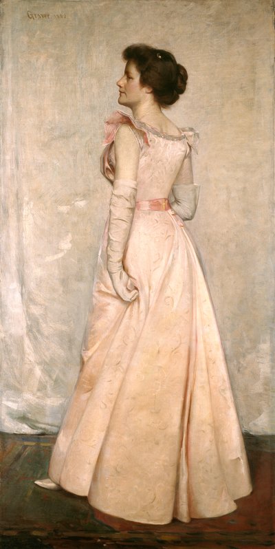 Retrato de la Sra. Oliver Dennett Grover de American School