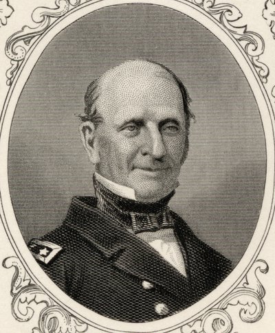 Retrato de Silas Horton Stringham (1798-1876) de American School