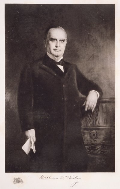 Retrato de William McKinley de American School