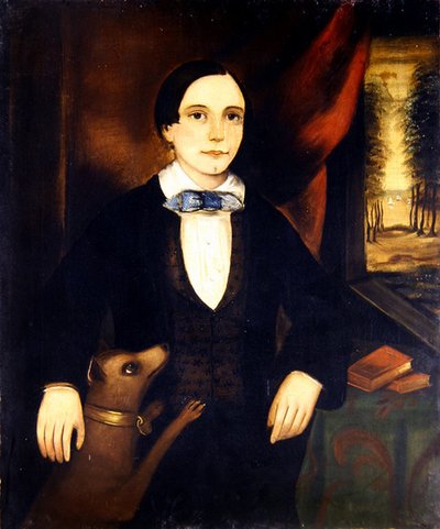 Retratos de un Hermano y una Hermana (pareja) de American School