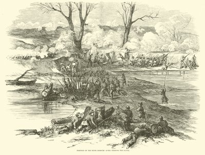 Posición del Sexto de Missouri después de cruzar el Bayou, diciembre 1862 de American School
