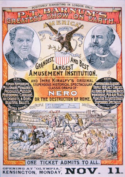 Cartel publicitario del 