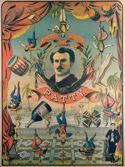 Póster publicitario de Patty 