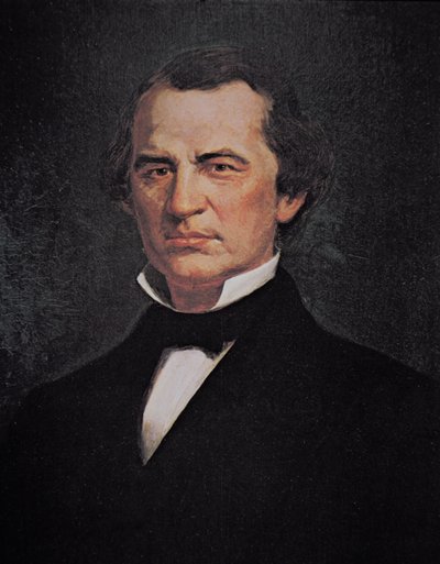 Presidente Andrew Johnson (1808-75) de American School