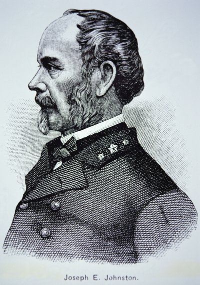 Retrato del General Joseph E. Johnston (1807-1891) de American School