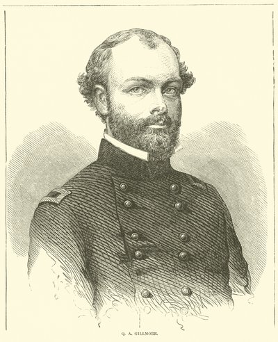 Q A Gillmore, julio 1863 de American School