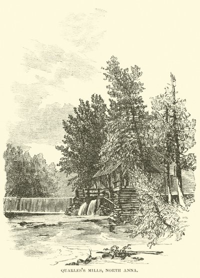 Quarless Mills, North Anna, mayo de 1864 de American School