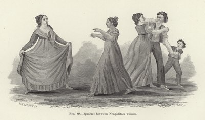 Disputa entre mujeres napolitanas de American School