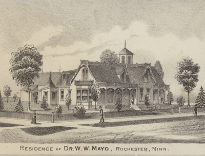 Residencia del Dr. W W Mayo, Rochester, Minnesota, EE.UU. de American School