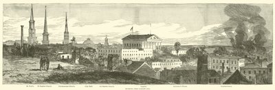 Richmond, desde Gambles Hill, abril 1865 de American School