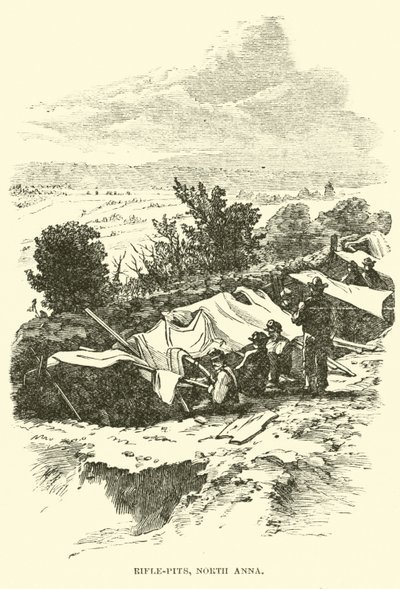 Trincheras, North Anna, mayo de 1864 de American School