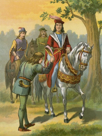 Robin Hood se encuentra con Sir Richard de Lea de American School