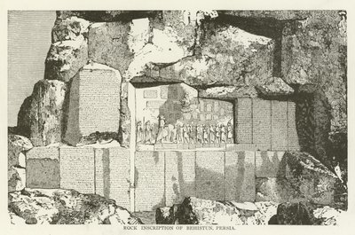 Inscripción rupestre de Behistún, Persia de American School