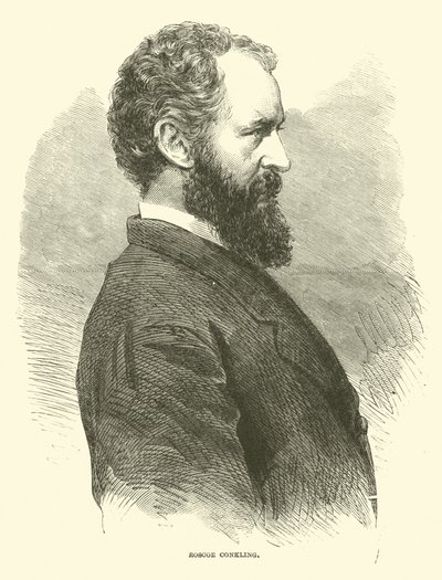 Roscoe Conkling, enero 1866 de American School