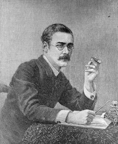 Rudyard Kipling (1865-1936) 1890 de American School
