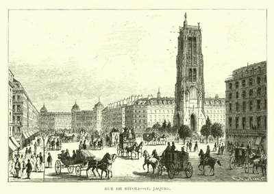 Rue de Rivoli, San Jaques de American School