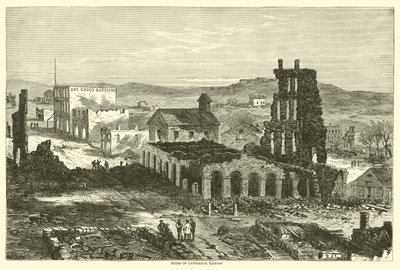 Ruinas de Lawrence, Kansas, agosto de 1863 de American School