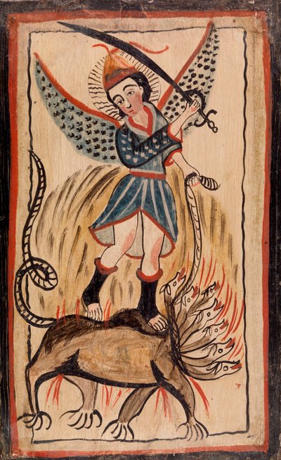 San matando al dragón de American School