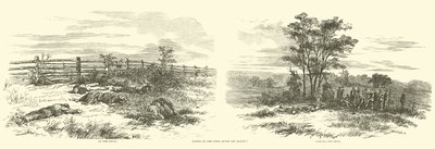 Escenas en el campo después de la batalla, septiembre 1862 de American School