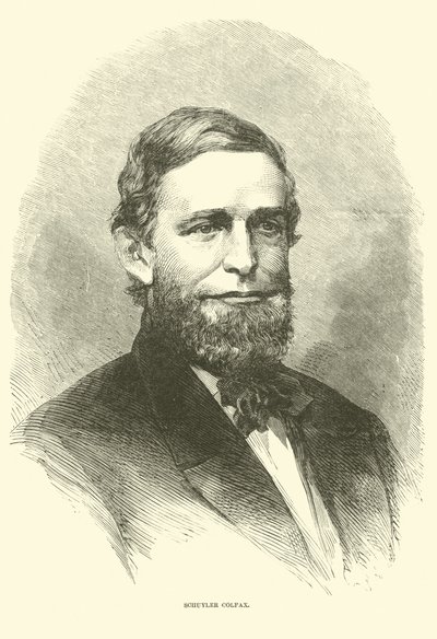 Schuyler Colfax, diciembre 1865 de American School