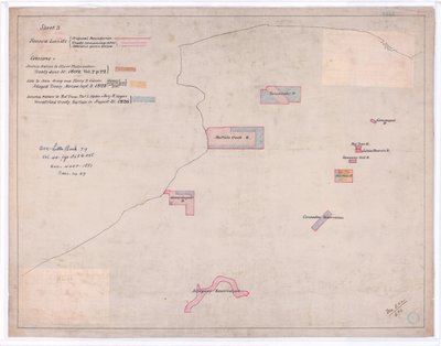 Tierras de Séneca después de 1826 (impresión) de American School