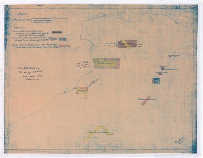 Tierras de Séneca en 1926 (impresión) de American School