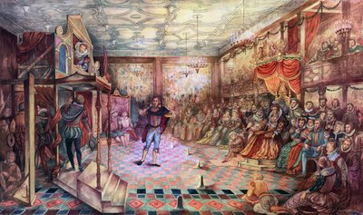 Shakespeare actúa para la reina Isabel I de American School