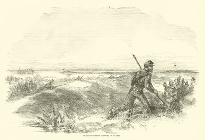 Francotiradores frente a Wagner, agosto 1863 de American School