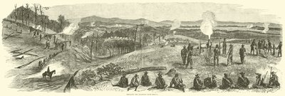 Bombardeo del ferrocarril cerca de Resaca, mayo de 1864 de American School