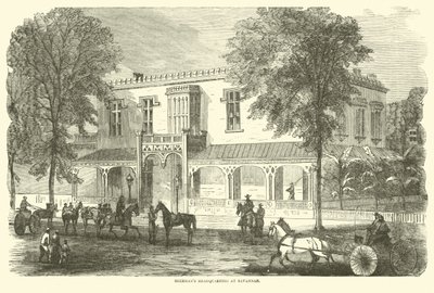 Cuartel General de Sherman en Savannah, diciembre 1864 de American School