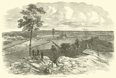 El ejército de Sherman entrando en Resaca, mayo de 1864 de American School