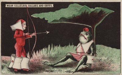 Disparando una manzana de la cabeza de un sapo como Guillermo Tell de American School