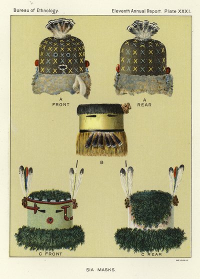 Máscaras de Sia de American School