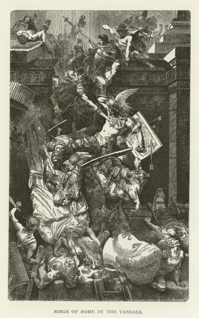 Sitio de Roma por los vándalos de American School