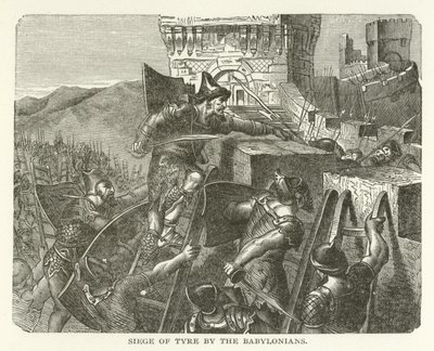 Asedio de Tiro por los babilonios de American School