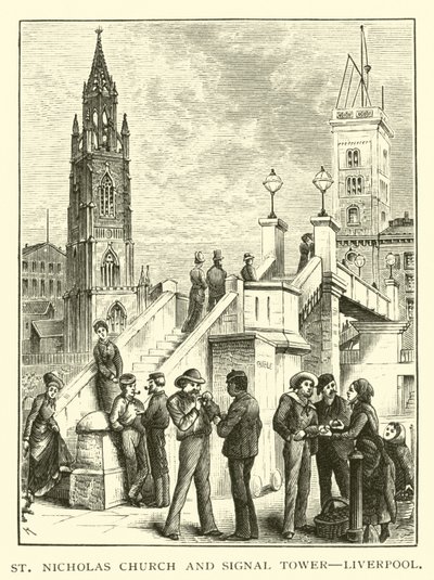 Iglesia de San Nicolás y Torre de Señales, Liverpool de American School