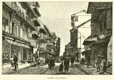 Calle en Bombay de American School
