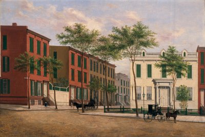 Calle en Brooklyn de American School