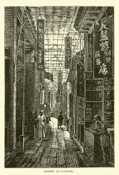Calle en Cantón de American School