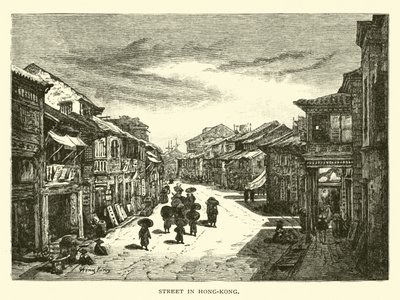 Calle en Hong Kong de American School