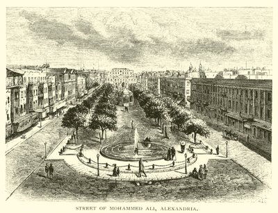 Calle de Mohammed Ali, Alejandría de American School