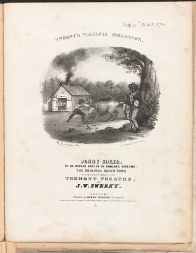Melodías de Virginia de Sweeny, c.1840 de American School
