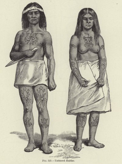 Haidas tatuados de American School